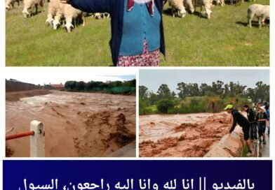 السيول تجرف امرأة سبعينية أثناء رعي أغنامها