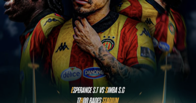 مباراة الترجي الرياضي التونسي و سيمبا التنزاني