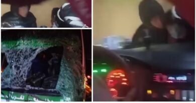 اعتداء على حافلة فريق كرة قدم بعد عودته من مباراة وإصابات طفيفة في صفوف اللاعبين