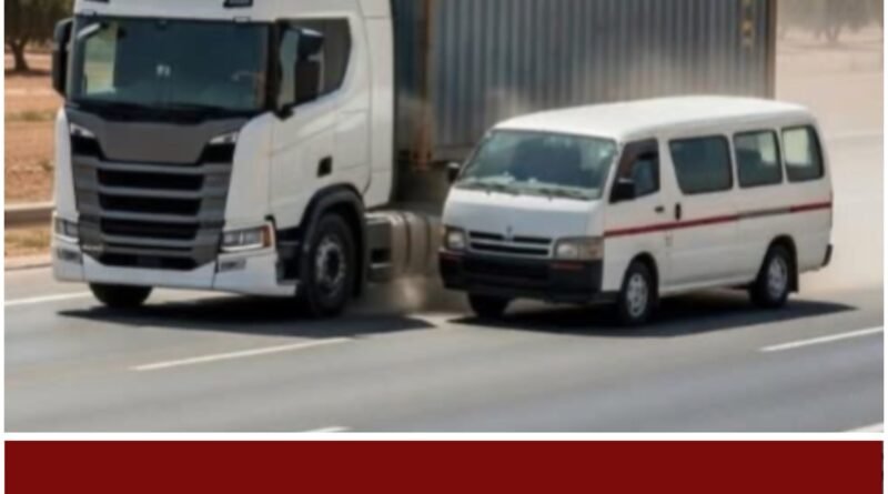 حادثة خطيرة على الطريق: سائق شاحنة يهدد ركاب سيارة لواج بعد خلاف مروري