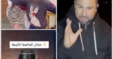 فريق صحفي يزور والد الإخوة الثلاثة بعد الحادثة