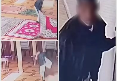 فيديو من كاميرات المراقبة يوثق حادثة داخل جامع تثير الجدل