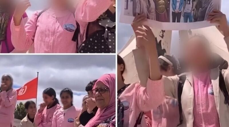 فيديو متداول.. تلاميذ وأولياء يحتجون داخل مدرسة بسبب وجود أبناء مهاجرين أفارقة”