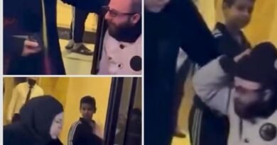 فيديو متداول يوثق خلافاً بين امرأة وزوجها أمام محل لبيع الملابس