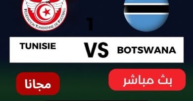 البث المباشر : لمباراة تونس وبوتسوانا